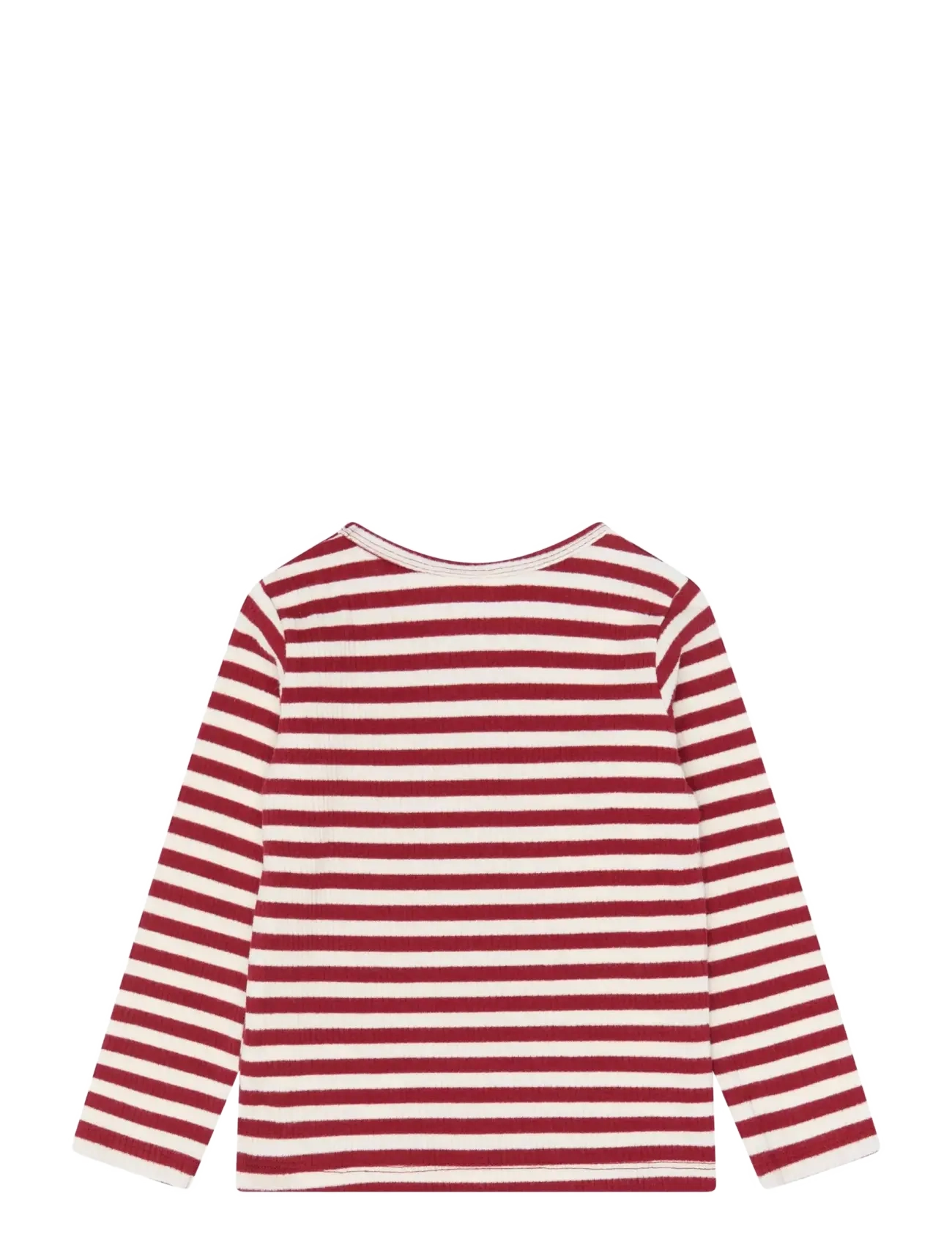 The New - TNSTFro L_S Rib Tee - langärmelig - rio red striped tn - 1