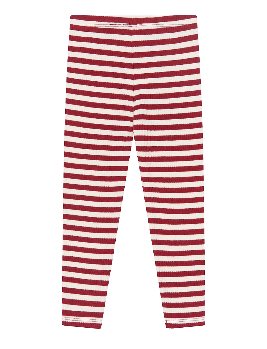 The New - TNSTFro Rib Leggings - leggings - rio red striped tn - 1