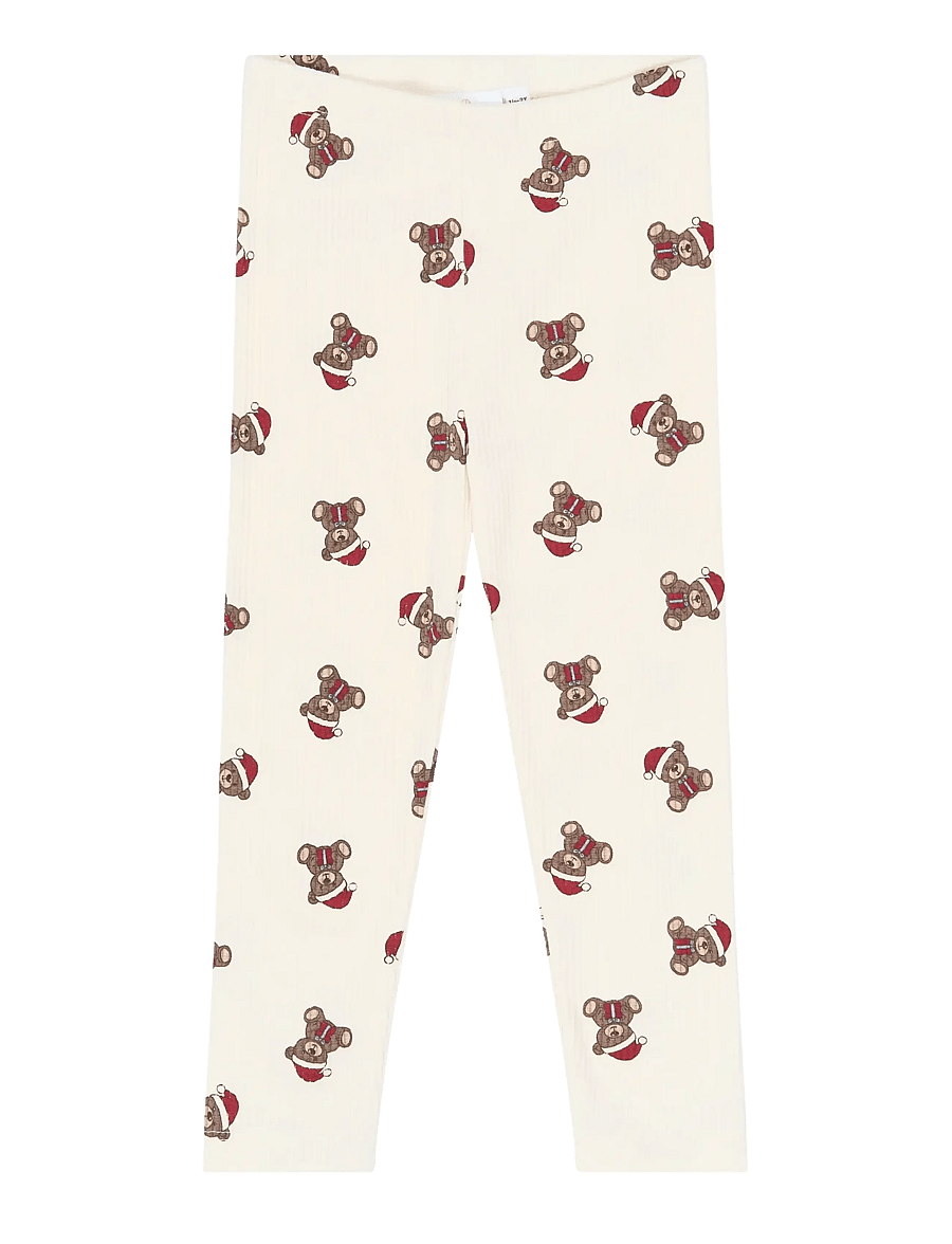 The New - TNSTHoliday Teddy Rib Night Set - komplektid - gardenia aop - 5