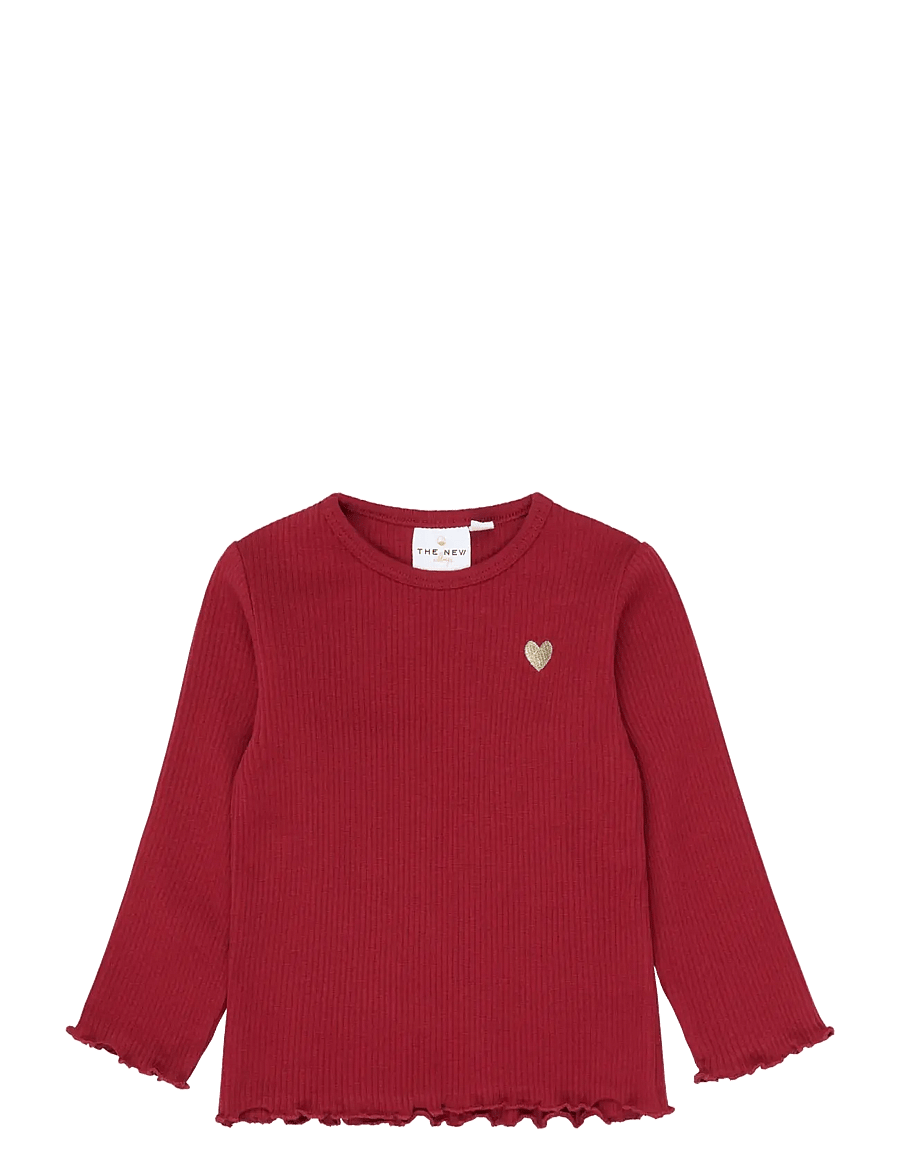The New - TNSTYania L_S Rib Tee - langärmelig - rio red tn - 1