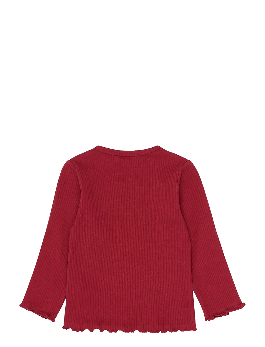 The New - TNSTYania L_S Rib Tee - langärmelig - rio red tn - 2