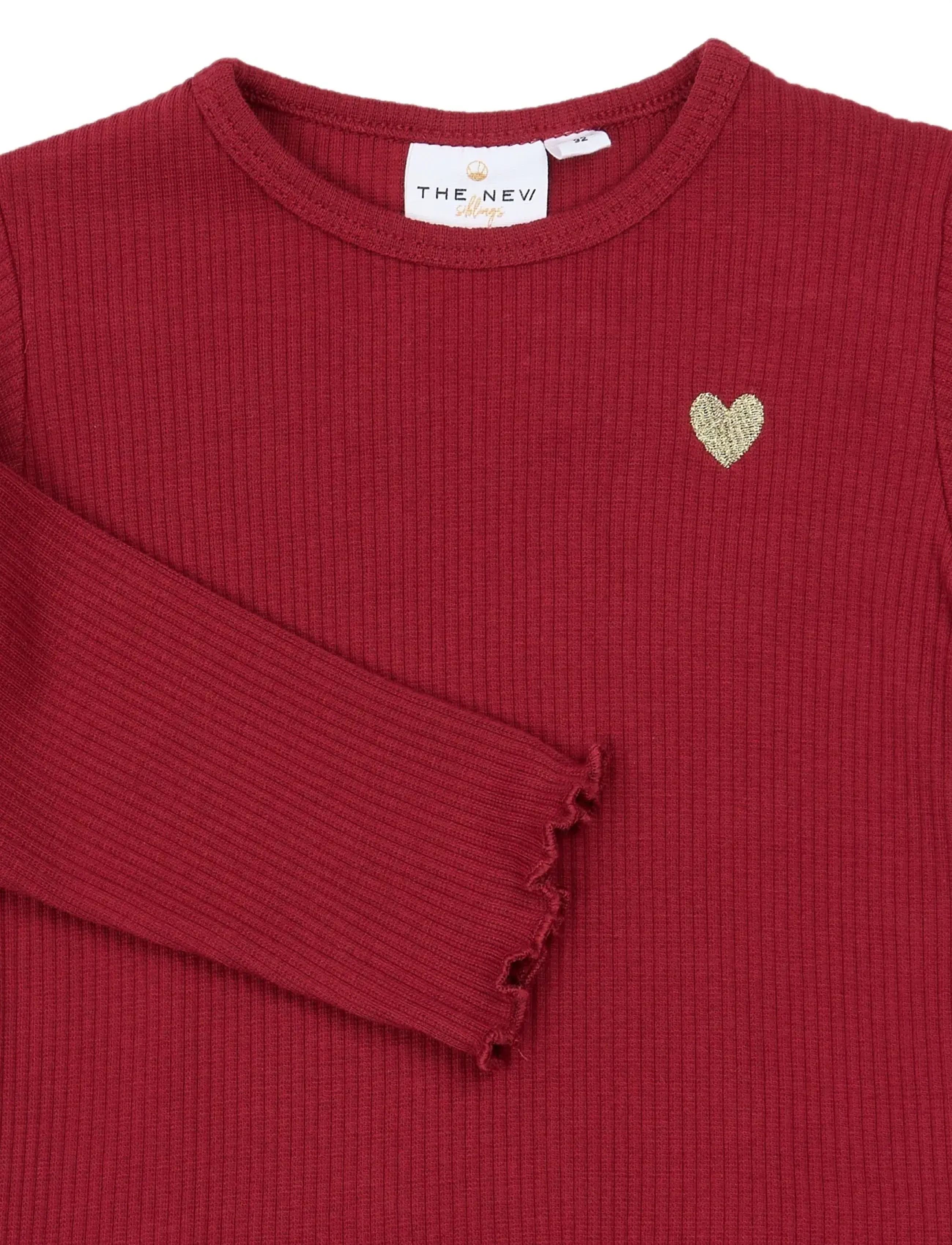 The New - TNSTYania L_S Rib Tee - langärmelig - rio red tn - 3