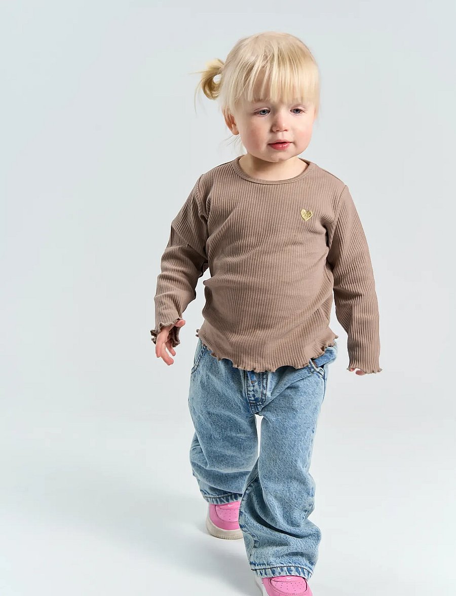 The New - TNSTYania L_S Rib Tee - langärmelig - taupe gray tn - 0