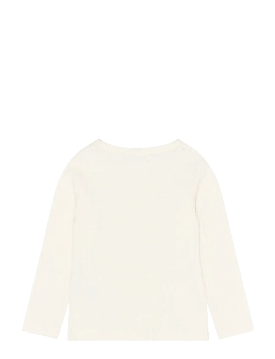 The New - TNSTYsa L_S Pointelle Tee - langärmelig - gardenia - 2