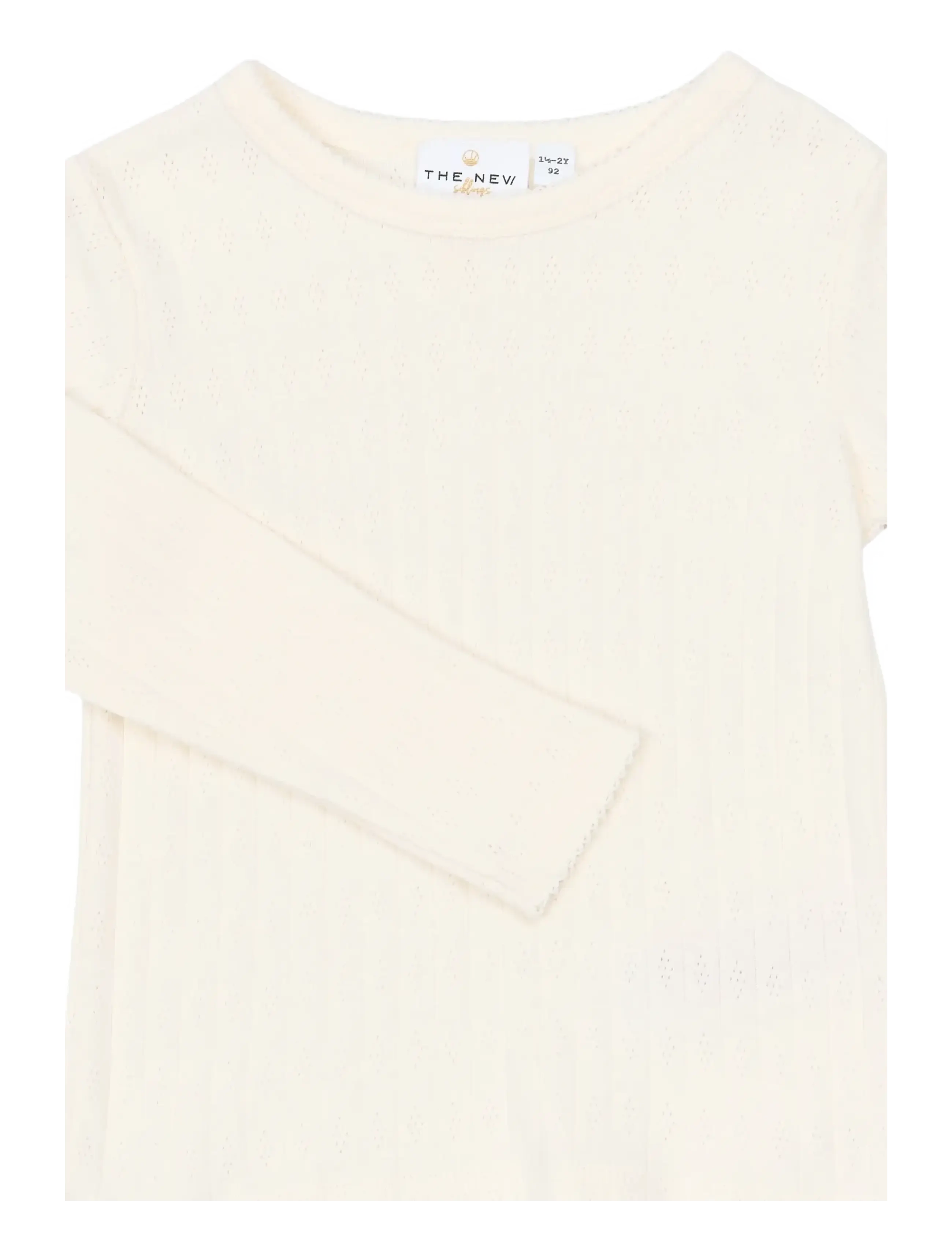 The New - TNSTYsa L_S Pointelle Tee - langärmelig - gardenia - 3