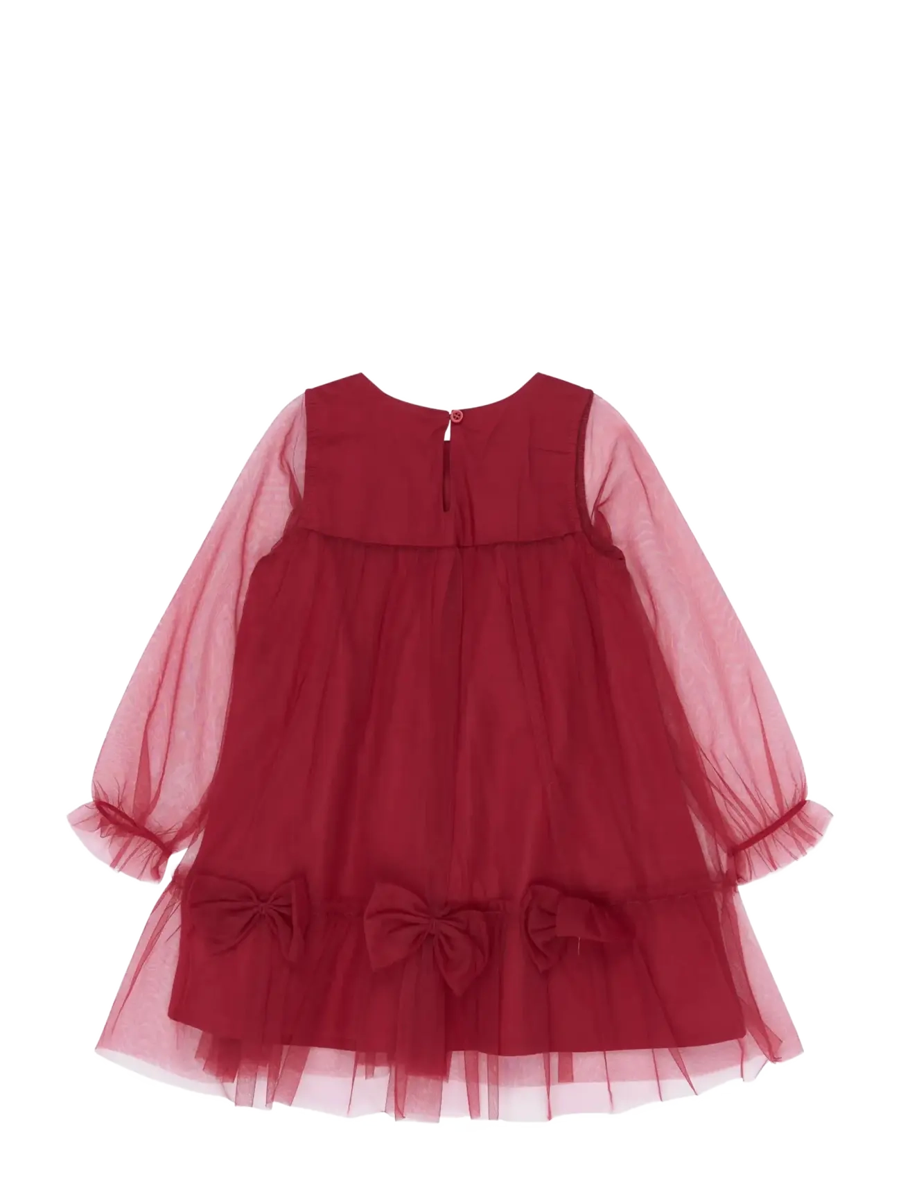 The New - TNSTYsabel L_S Mesh Dress - rio red tn - 2