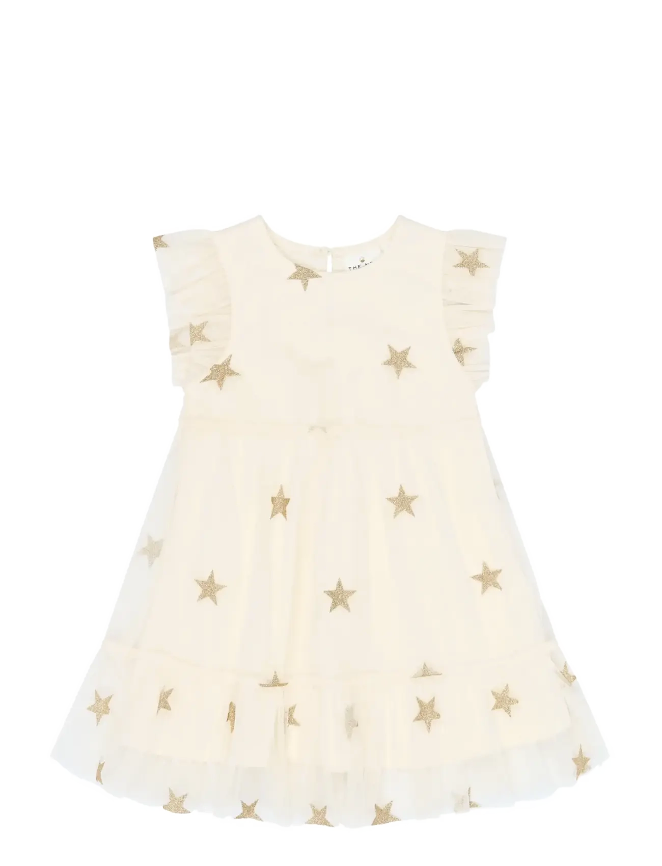 The New TNSTYamma Mesh S_L Dress - Ärmlösa babyklänningar - GARDENIA / cream