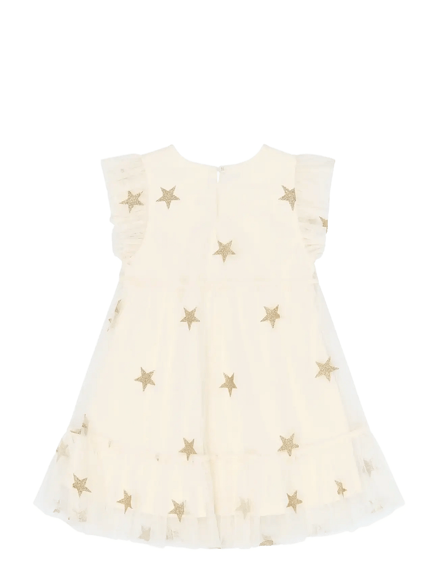 The New - TNSTYamma Mesh S_L Dress - gardenia - 1