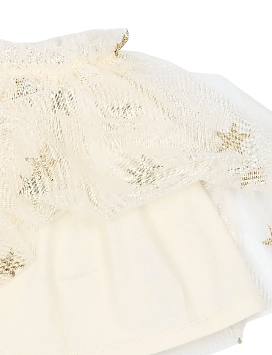 The New - TNSTYamma Mesh Skirt - tyllkjolar - gardenia - 2