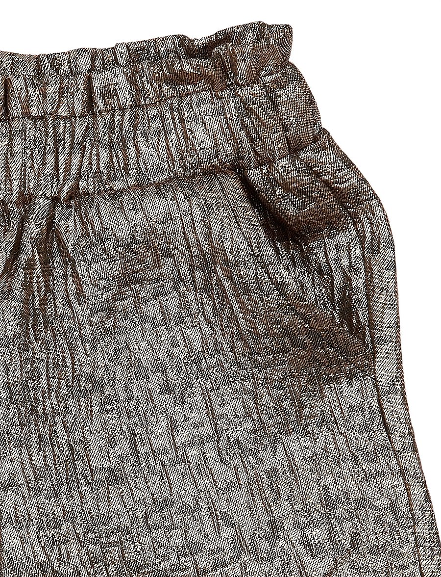 The New - TNSTYulia Jacquard Shorts - casual shorts - gold - 2