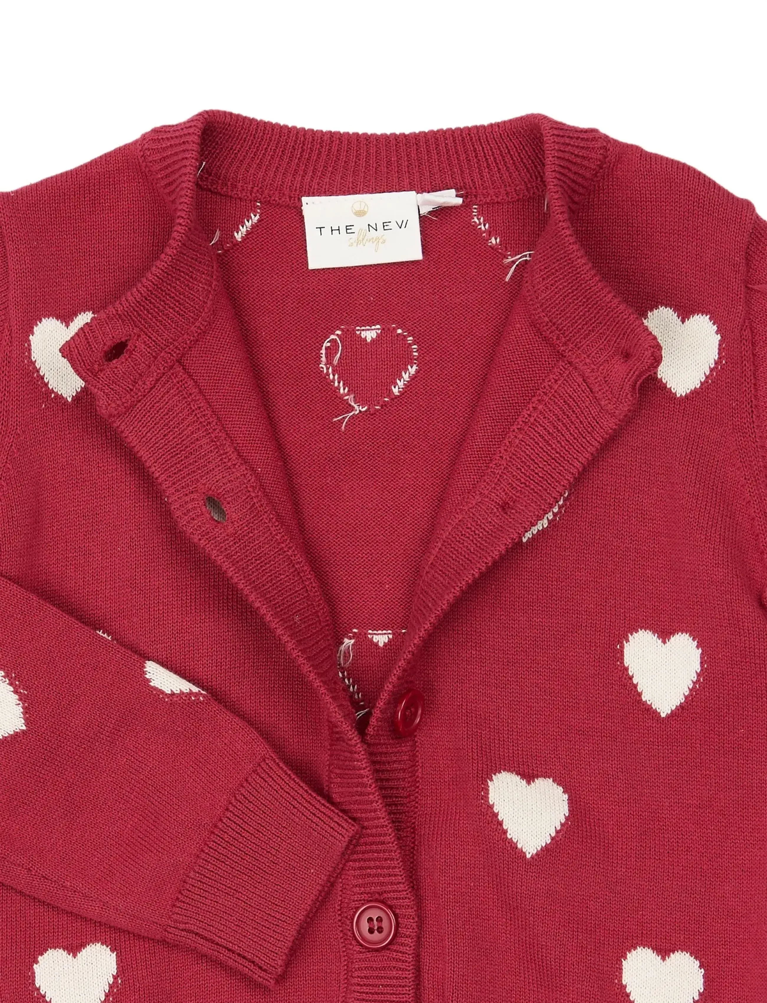 The New - TNSTYulla L_S Knit Cardigan - light jackets - rio red tn - 3