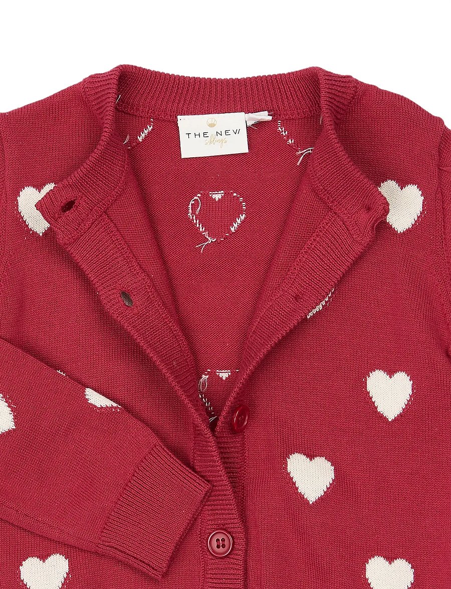 The New - TNSTYulla L_S Knit Cardigan - leichte jacken - rio red tn - 3
