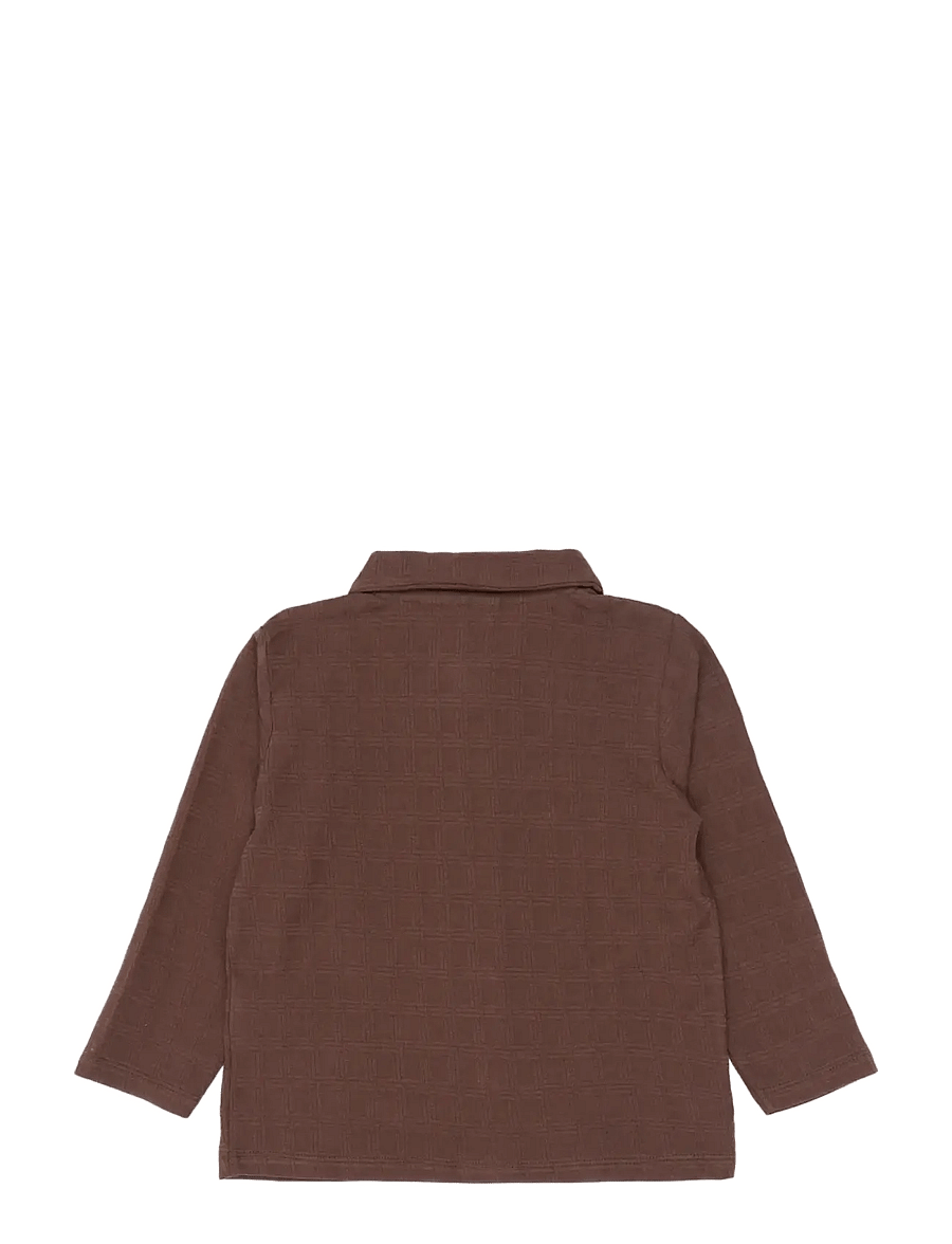 The New - TNSTYoello L_S Structured Shirt - chestnut - 2