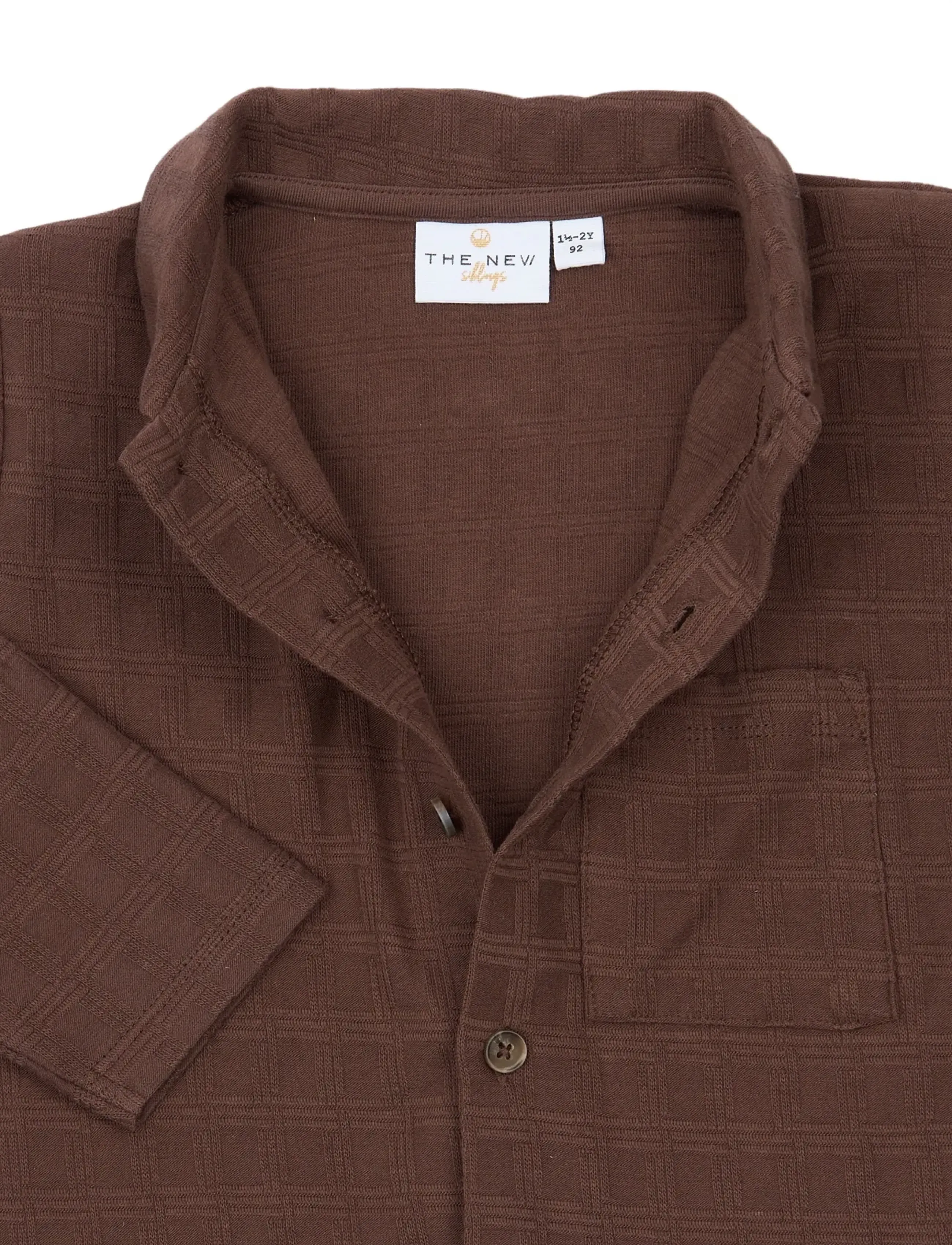 The New - TNSTYoello L_S Structured Shirt - chestnut - 4