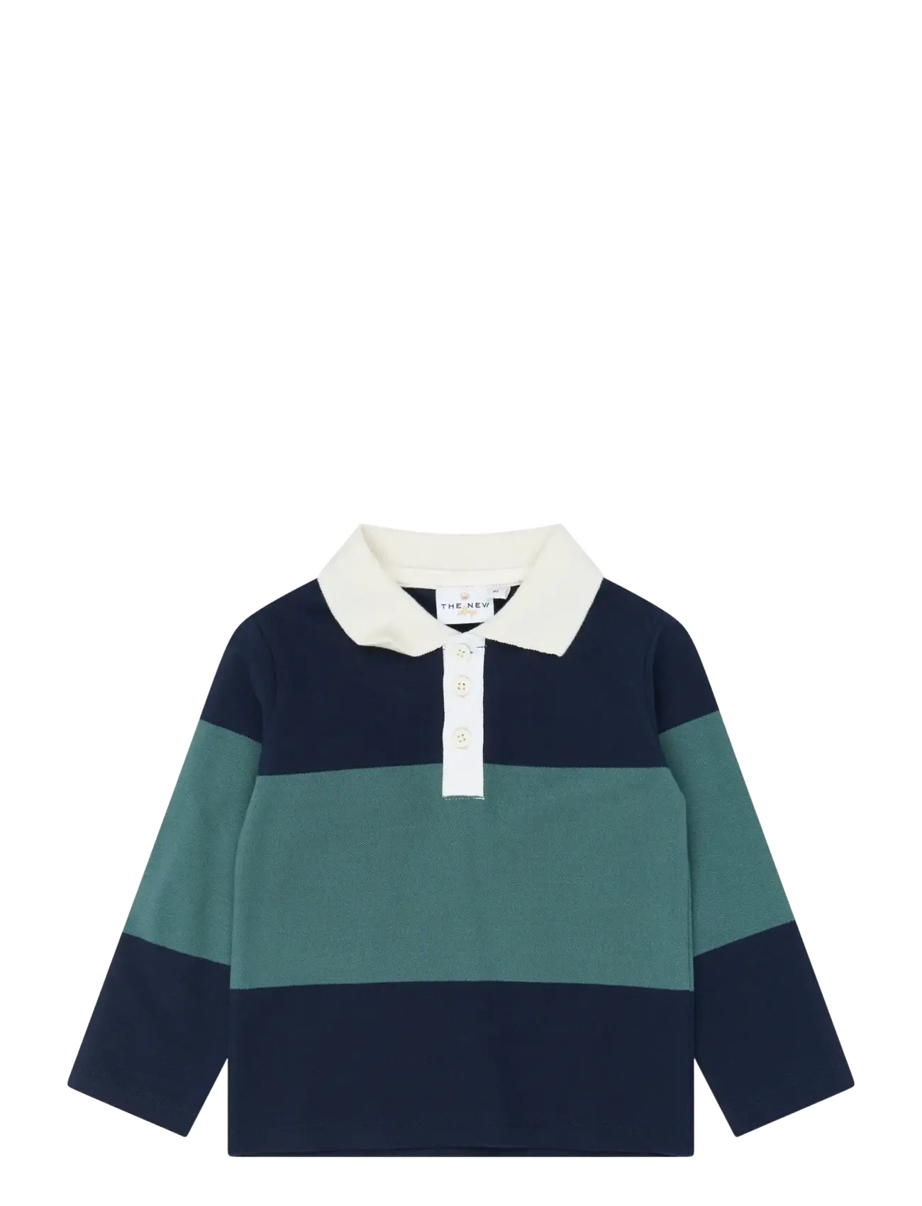 The New - TNSTYarok L_S Pique Polo - langärmelig poloshirt - navy blazer striped - 1