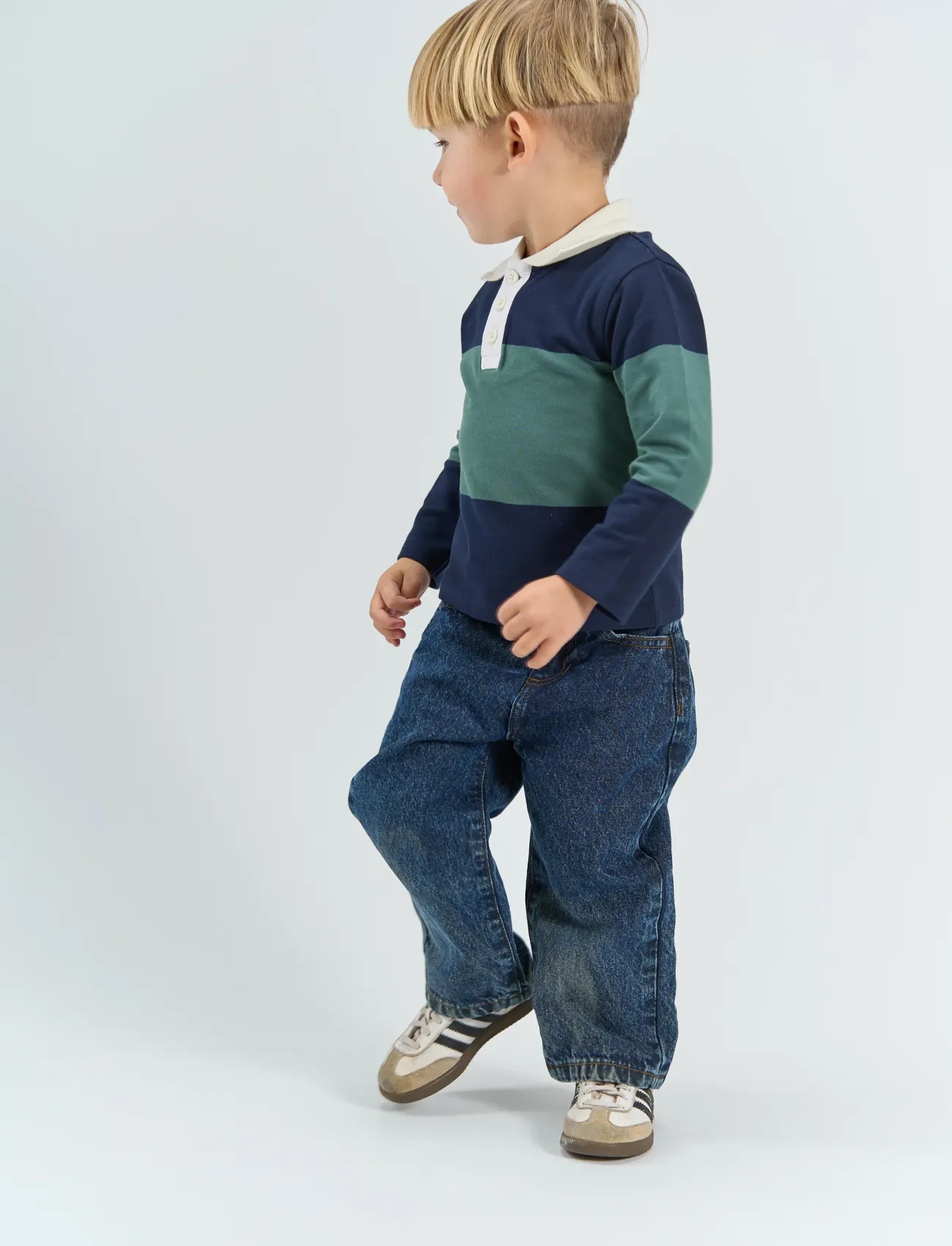 The New - TNSTYarok L_S Pique Polo - langärmelig poloshirt - navy blazer striped - 3