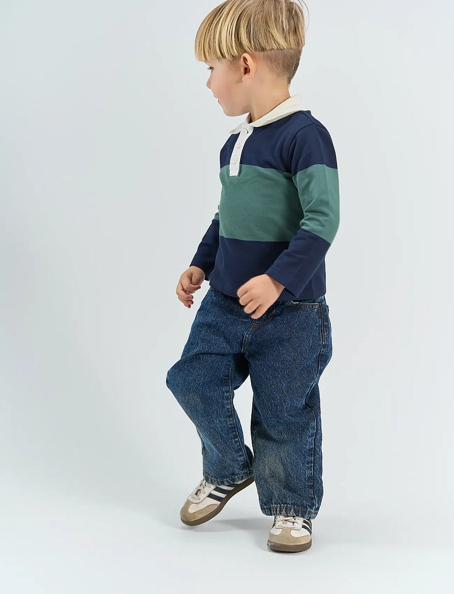 The New - TNSTYarok L_S Pique Polo - langärmelig poloshirt - navy blazer striped - 3