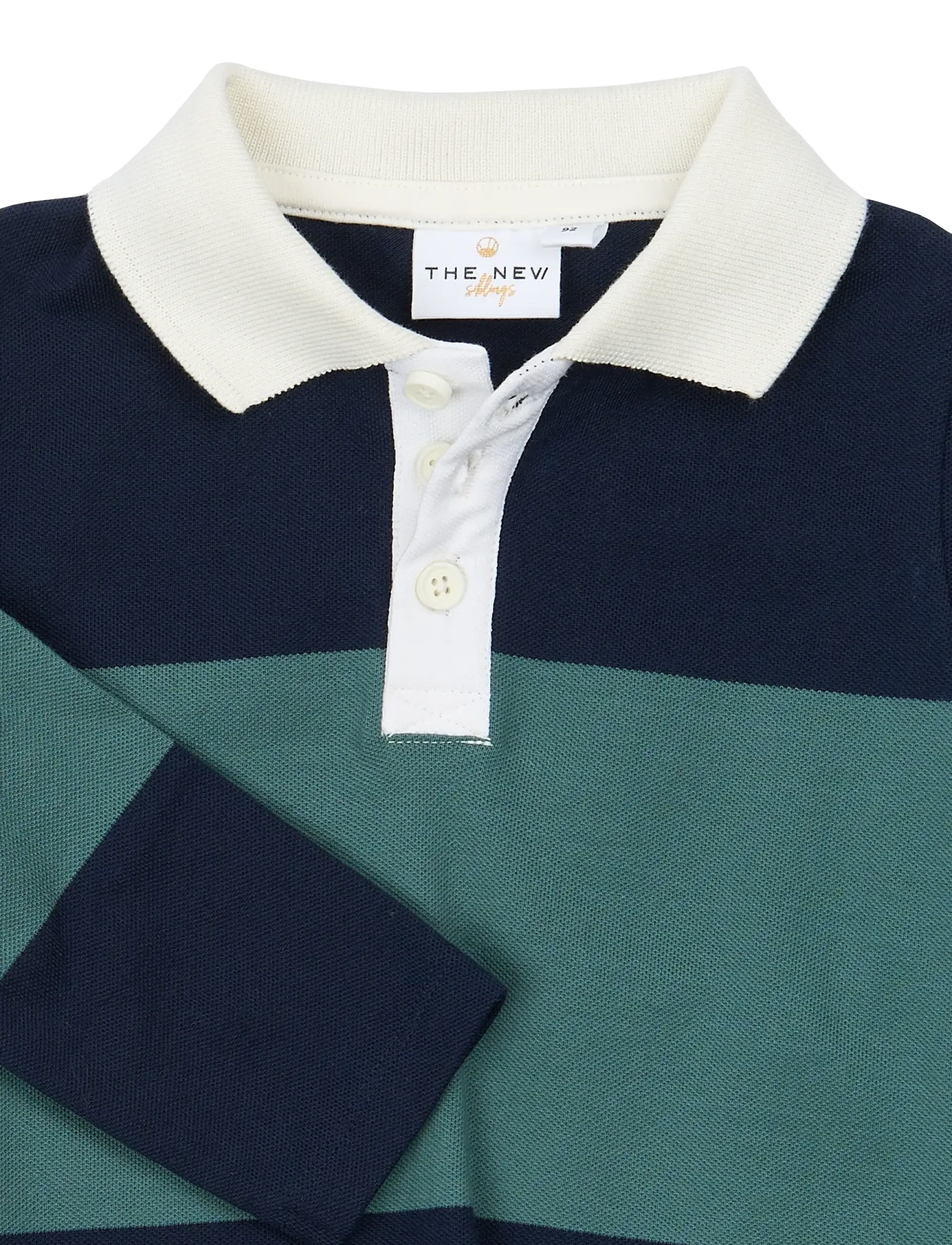 The New - TNSTYarok L_S Pique Polo - langärmelig poloshirt - navy blazer striped - 4