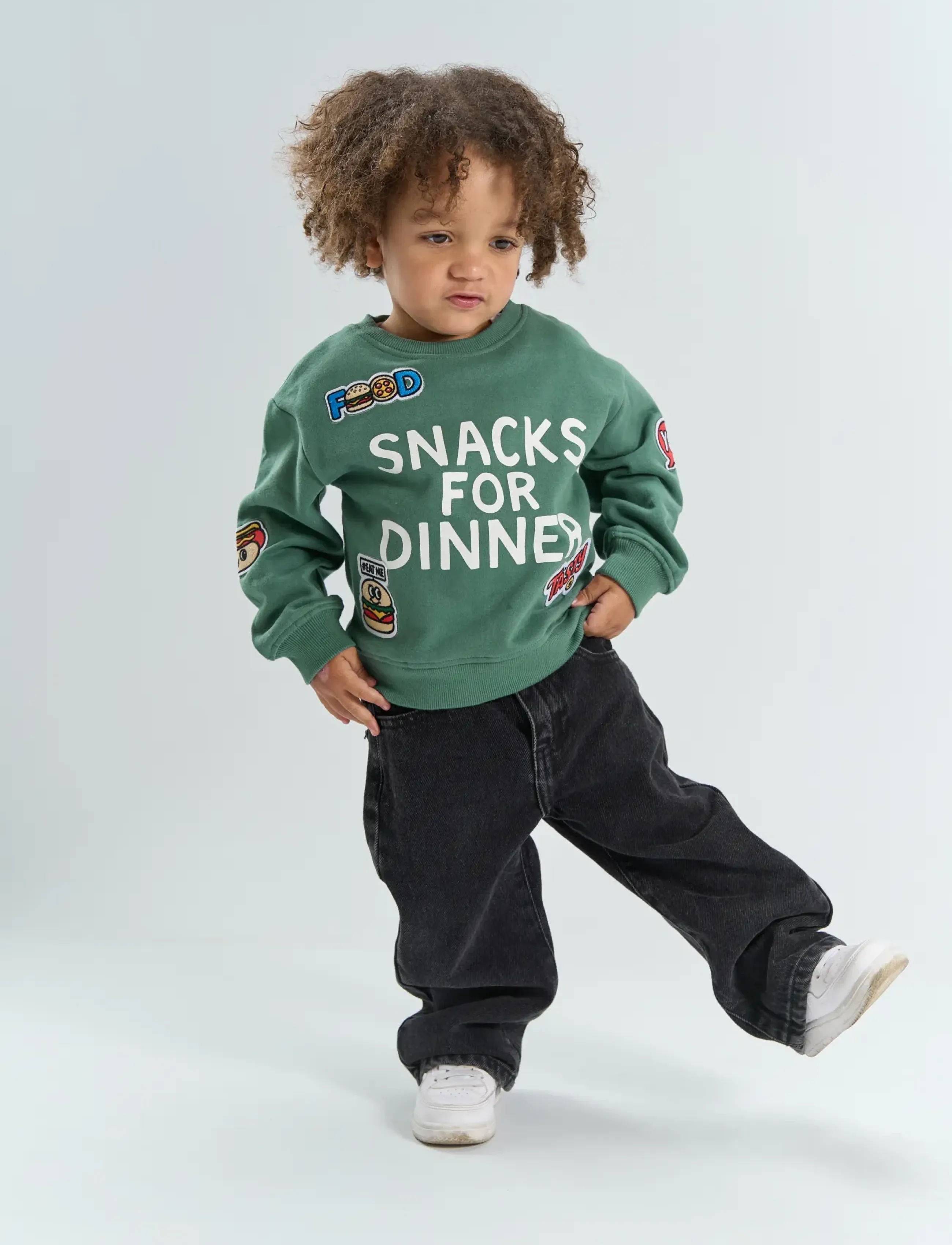 The New TNSTYoung OS Sweatshirt - Dressipluusid ja kapuutsiga pusad - NORTH ATLANTIC TN / green