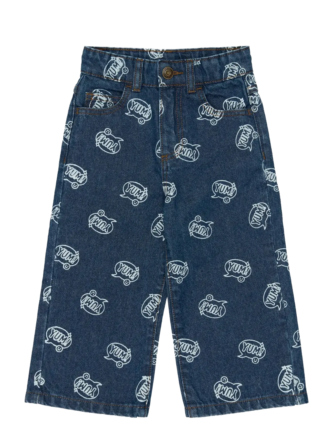 The New TNSTYale Baggy Fit Jeans - Loose jeans - MEDIUM BLUE DENIM AOP / blue