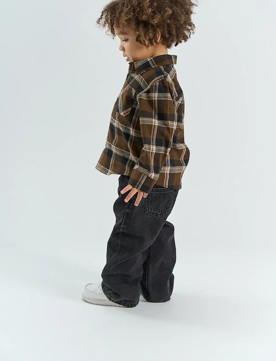 The New - TNSTYaki L_S Flannel Shirt - navy blazer check - 3
