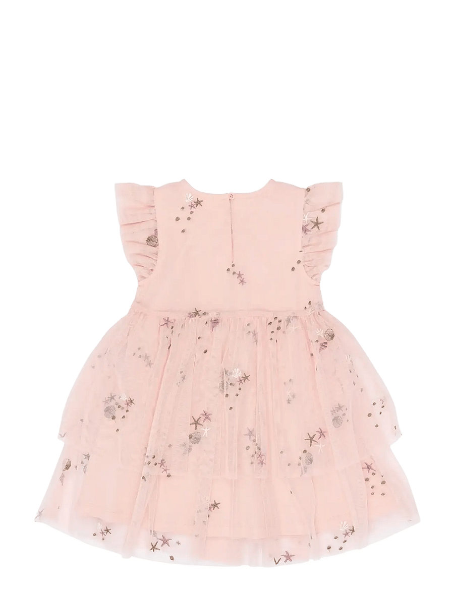The New - TNSTTulla S_L Dress - robes pour bébés sans manches - peach whip emb - 2