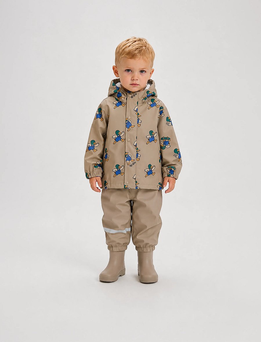 The New - TNSTUwe Rainwear Set - regensets - taupe gray aop tn - 0
