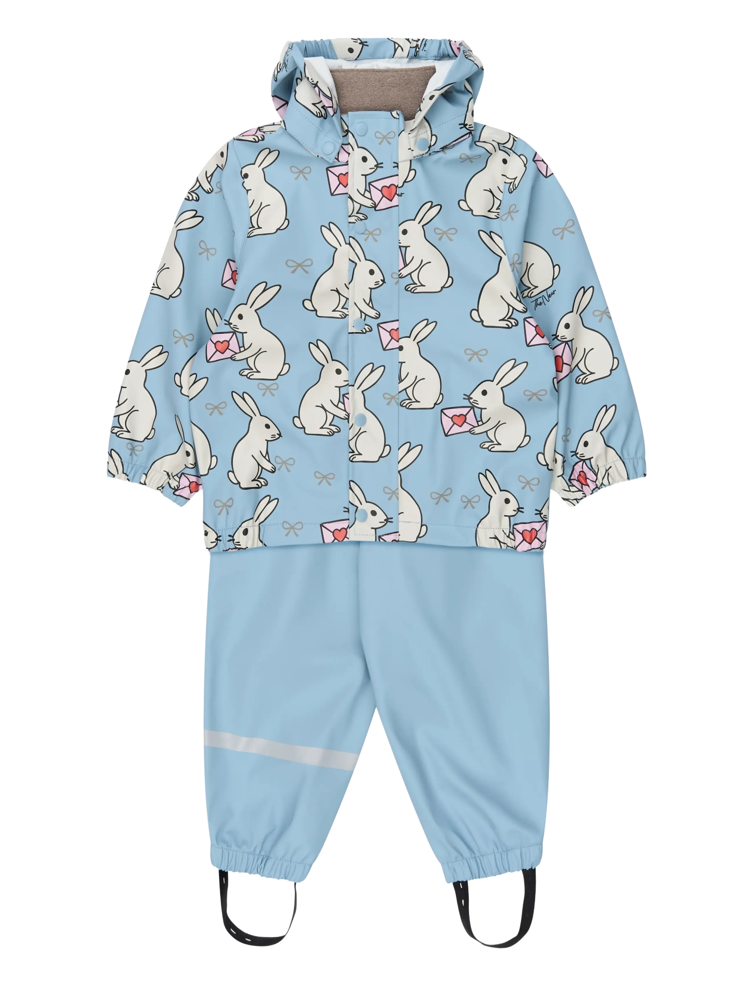 The New TNSTUmma Rainwear Set - Jacken & Mäntel - ASHLEY BLUE AOP / blue