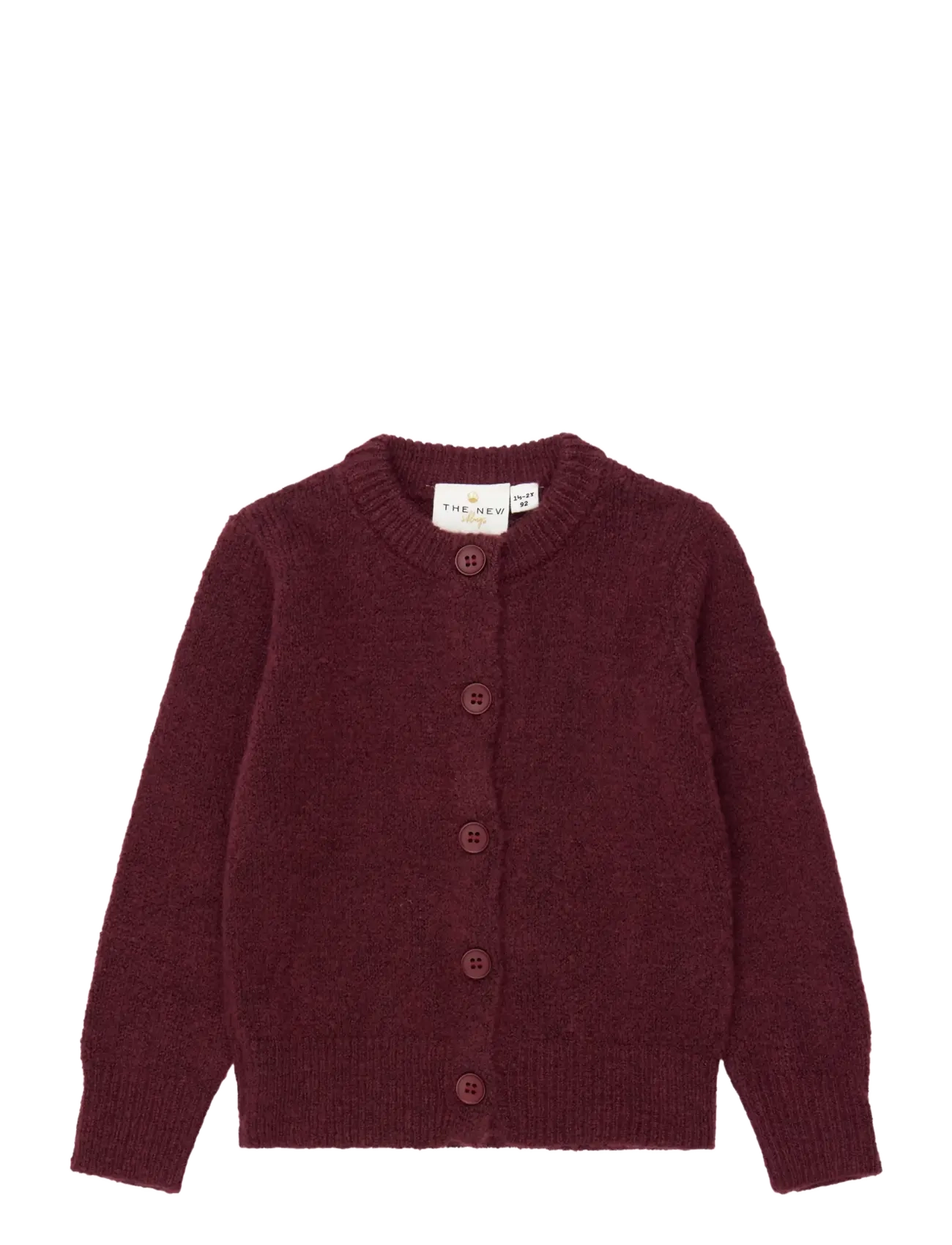 The New TNSTVeri Knit Cardigan - The New - BURGUNDY TN / burgundy