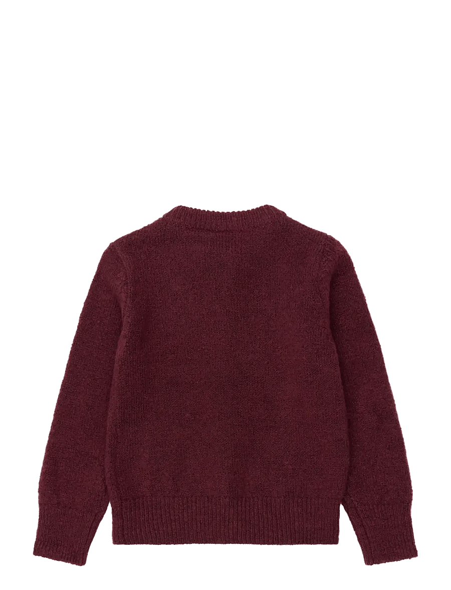 The New - TNSTVeri Knit Cardigan - leichte jacken - burgundy tn - 2
