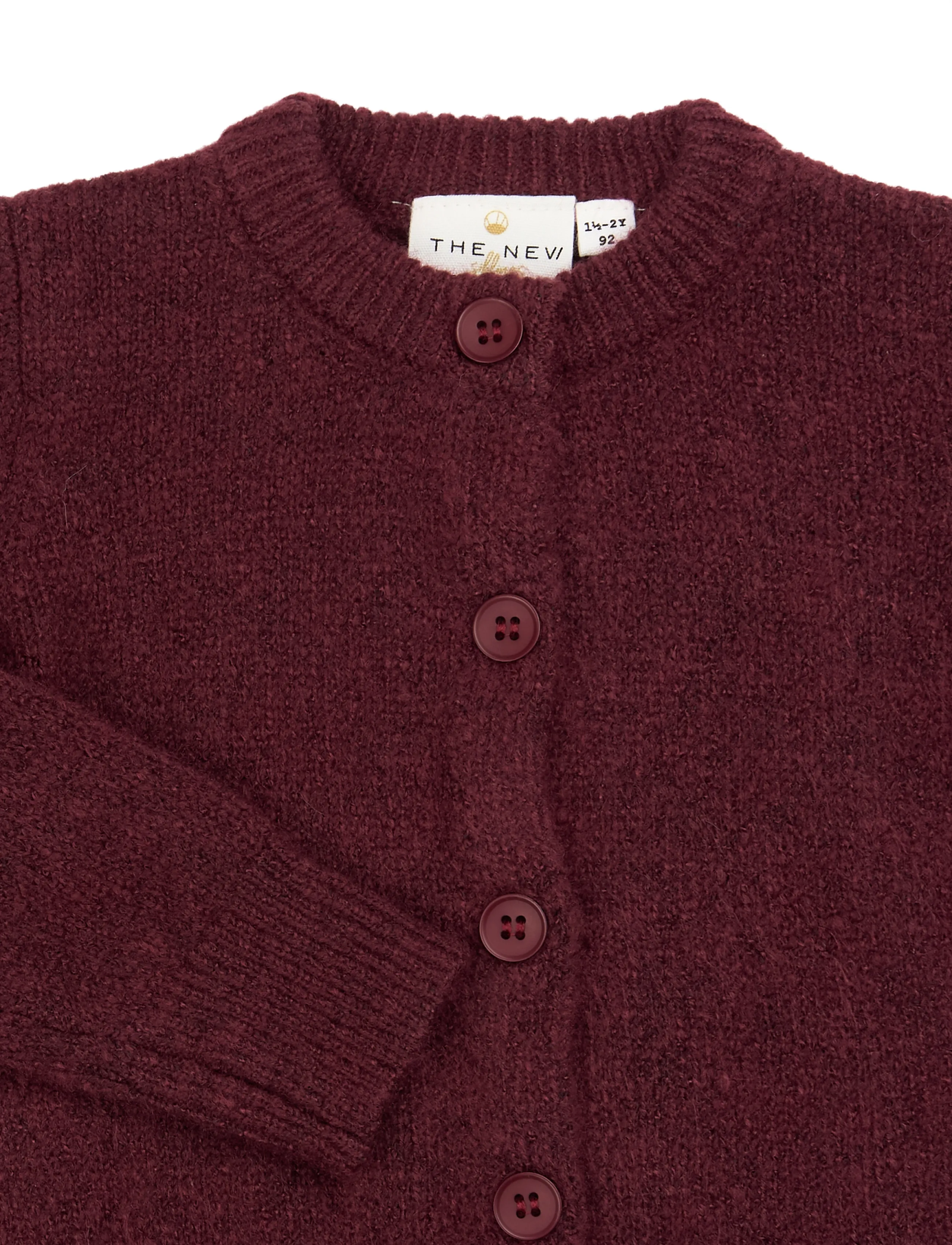 The New - TNSTVeri Knit Cardigan - leichte jacken - burgundy tn - 4