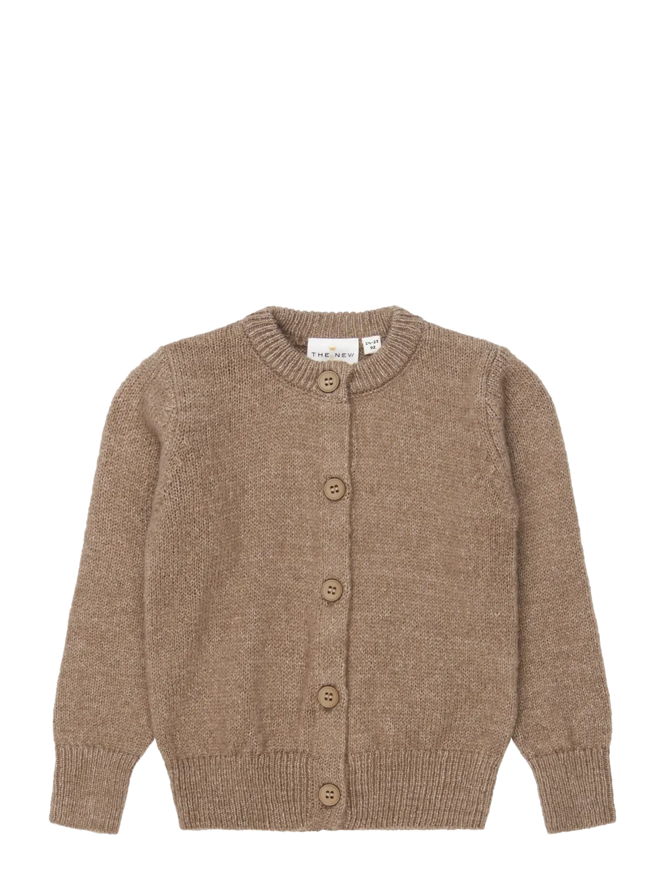 The New TNSTVeri Knit Cardigan - The New - TAUPE GRAY TN / brown
