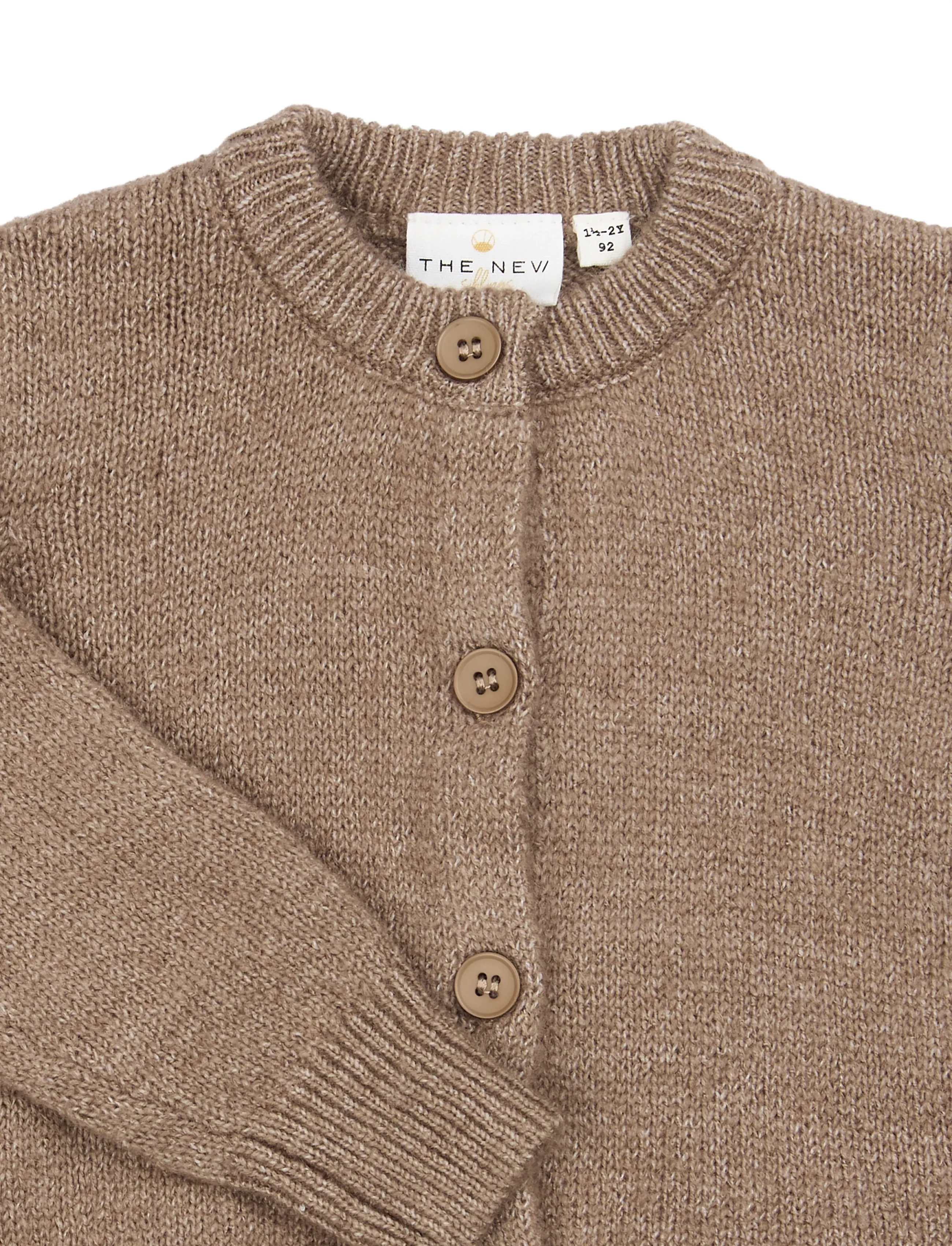 The New - TNSTVeri Knit Cardigan - leichte jacken - taupe gray tn - 4
