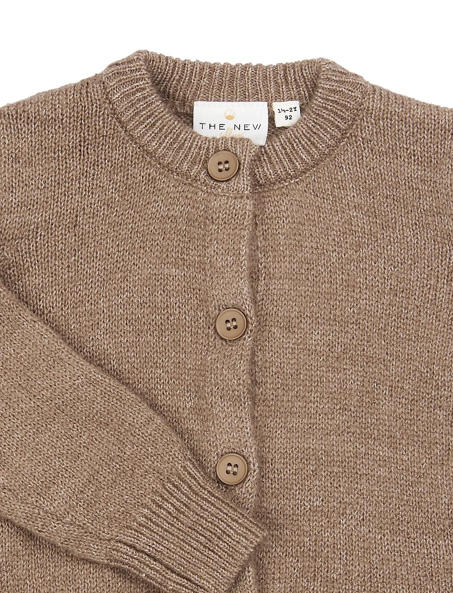 The New - TNSTVeri Knit Cardigan - leichte jacken - taupe gray tn - 4
