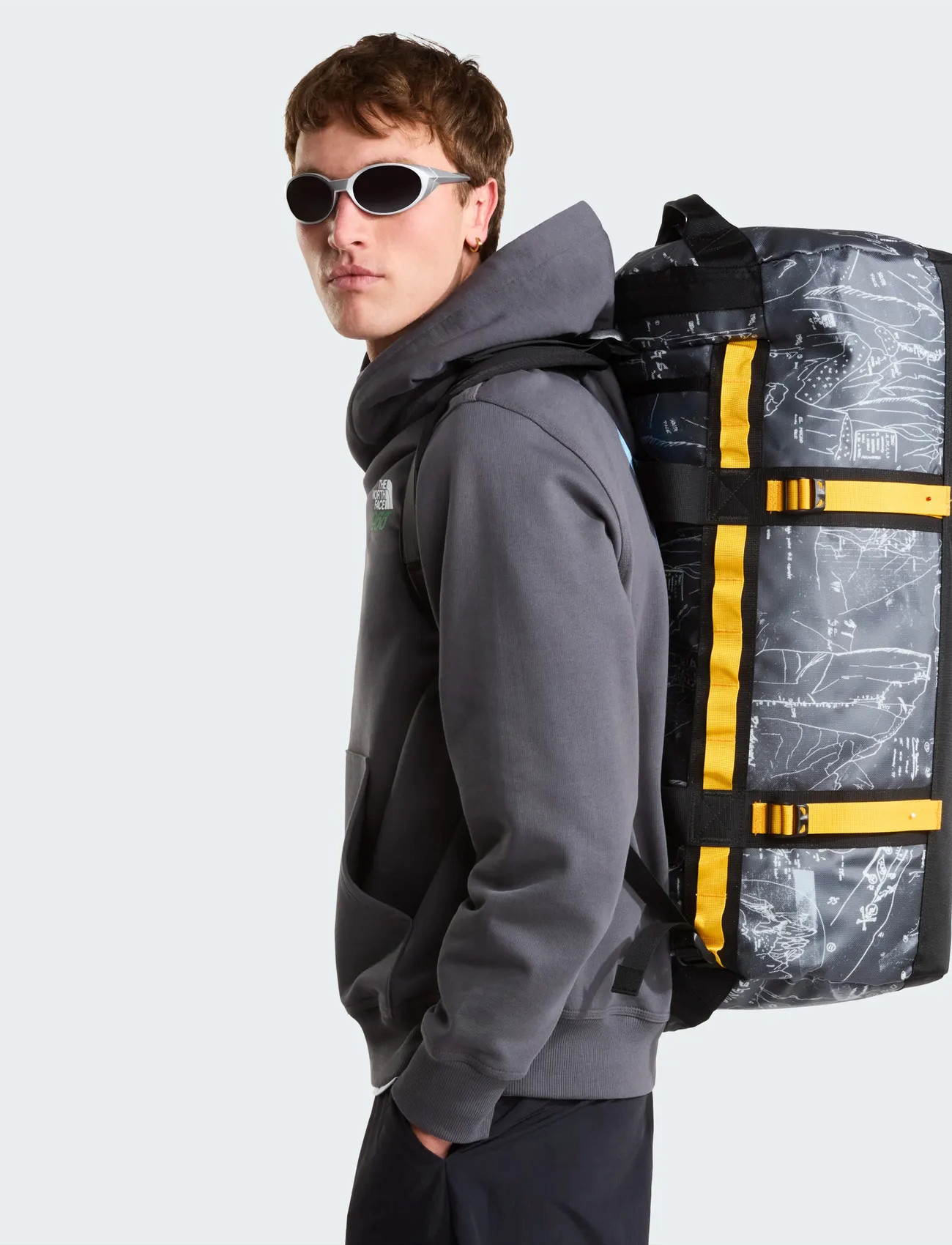 The North Face Base Camp Duffel - M - Yellow - 71 L 2