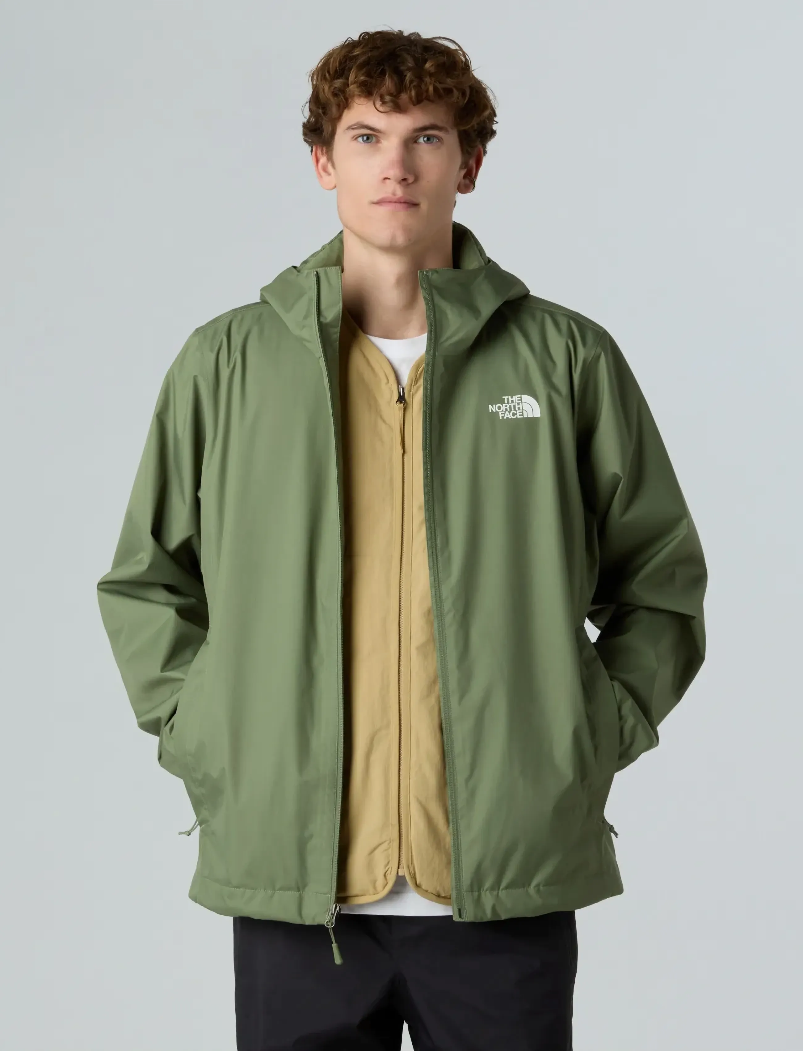 The North Face - M QUEST JACKET - EU - friluftsjackor - bark mist - 5