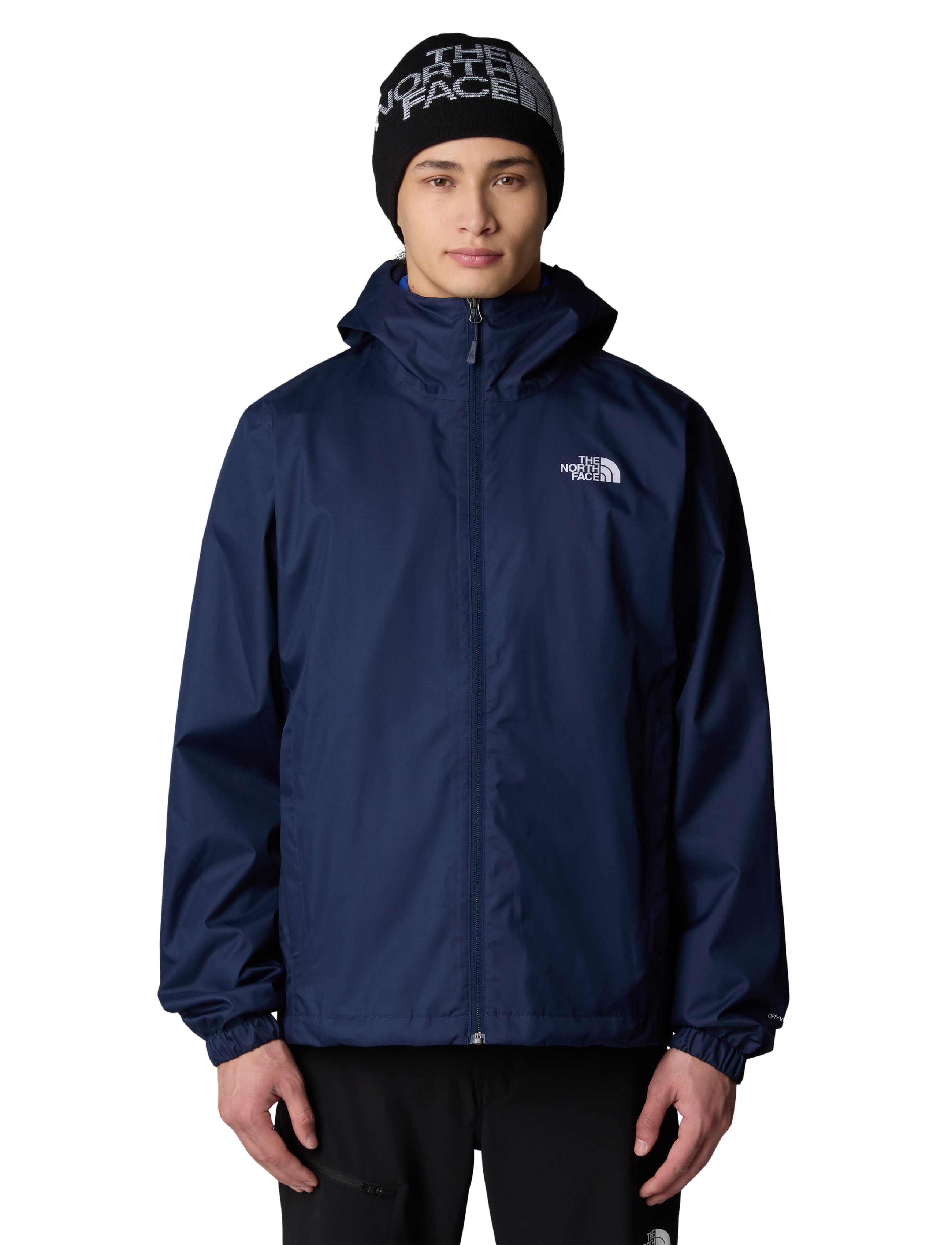 The North Face M Quest Jacket Eu, Mænd, Hætte Regnjakke, Navy, Str: S
