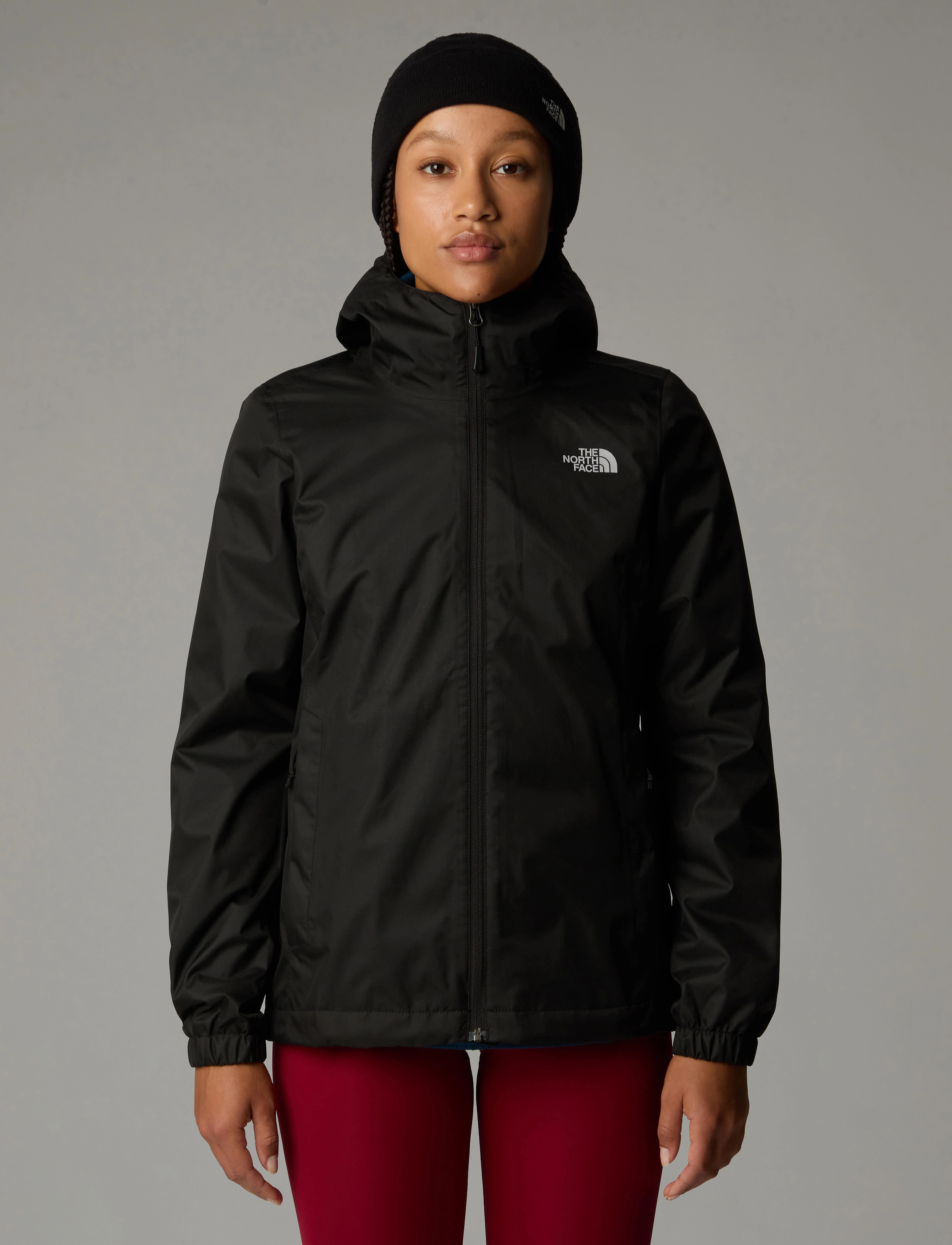 The North Face W Quest Jacket - Eu, L, Black, Regntøj > Regnfrakker, Dame