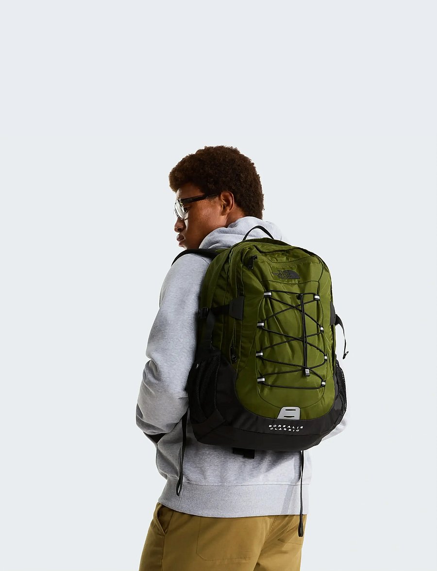 The North Face - BOREALIS CLASSIC - sportryggsäckar - woodland green/tnf blac - 0
