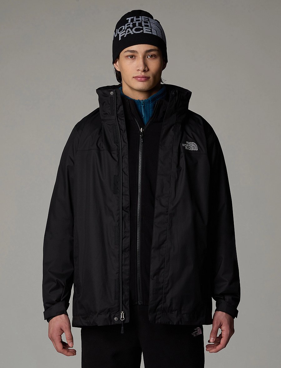 The North Face - M EVOLVE II TRICLIMATE JACKET - EU - friluftsjackor - black - 0