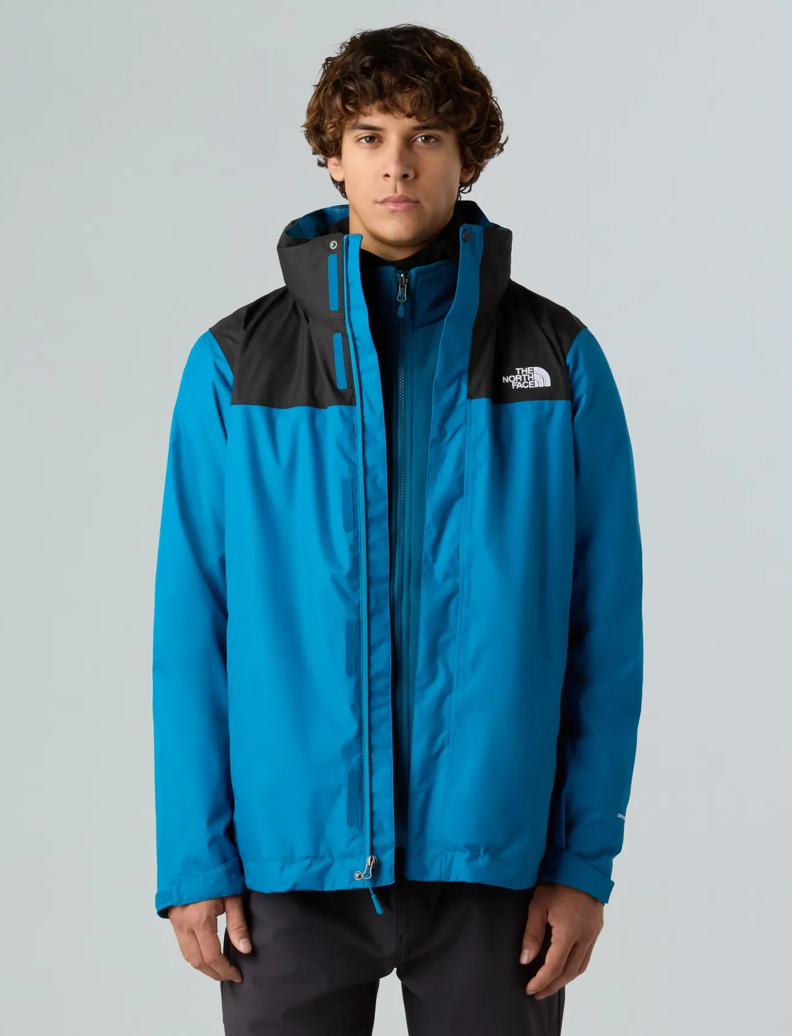 The North Face M Evolve Ii Triclimate Jacket Eu, Mænd, Triclimate Jakke, Blå, Str: S