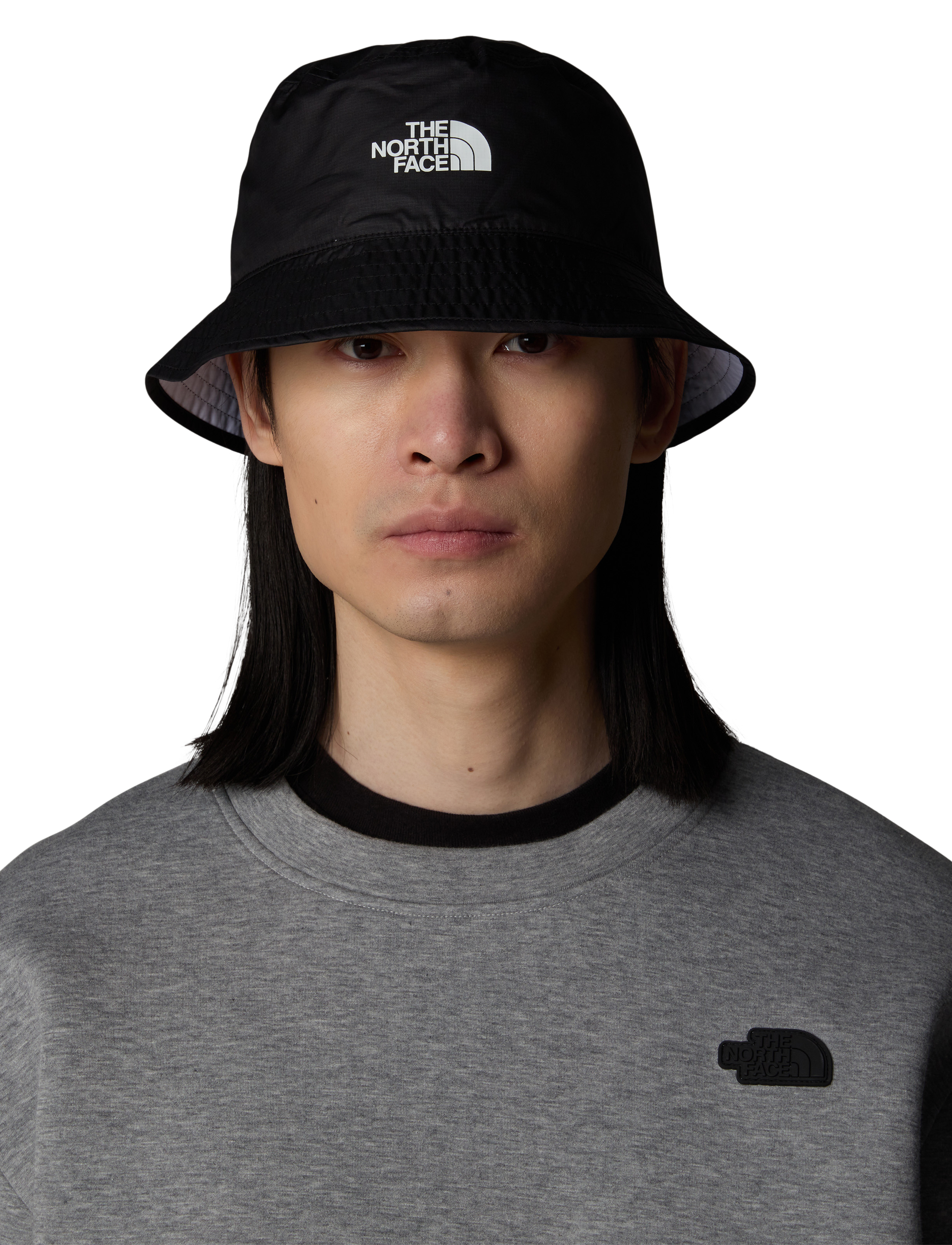 The North Face Sun Stash Hat, S/M, Headwear, Schwarz - Bucket Hats, Frauen