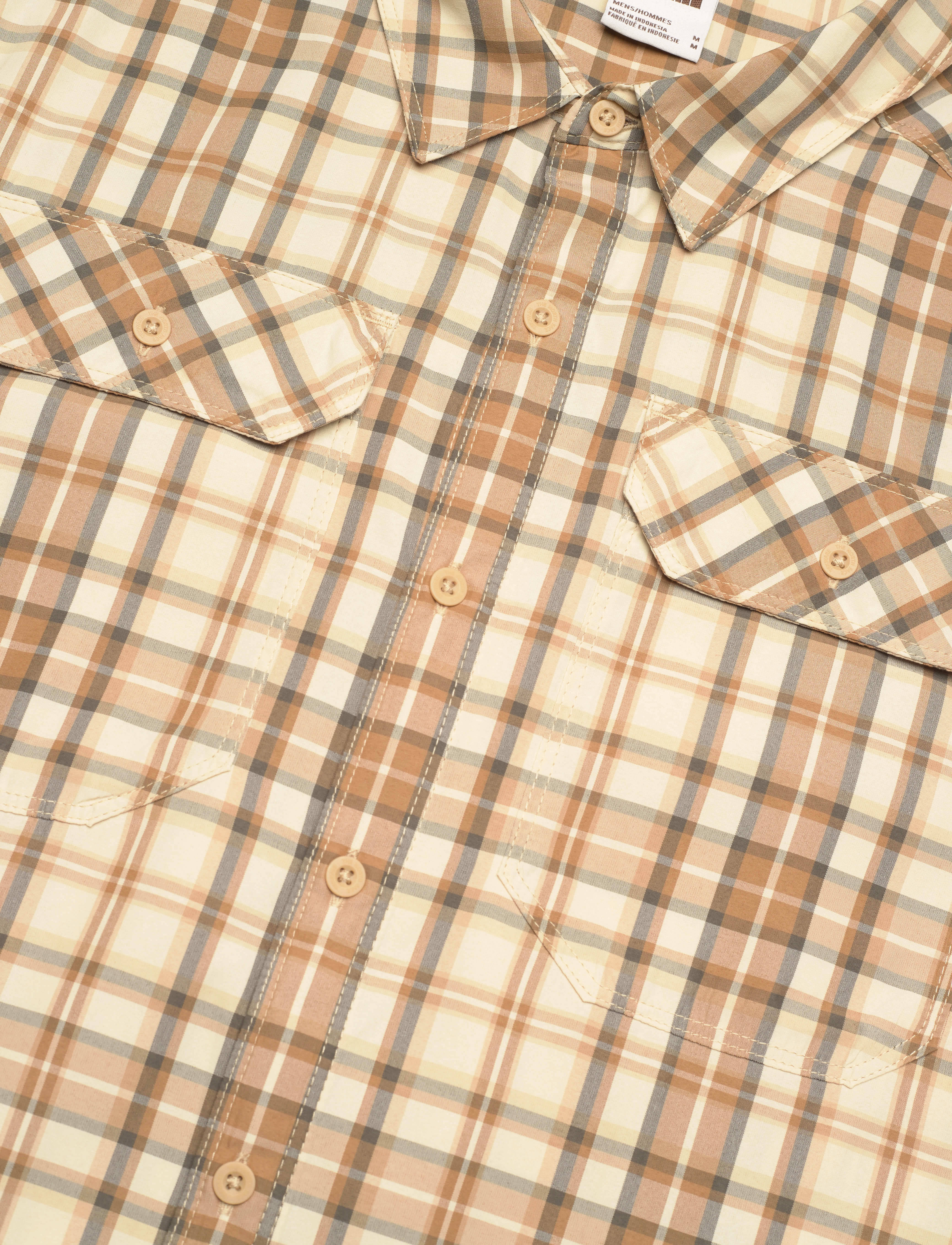 The North Face - M S/S PINE KNOT SHIRT-EU - khaki stone plaid - 2