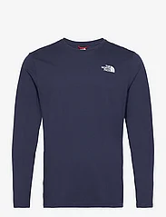 The North Face - M L/S EASY TEE - EU - summit navy - 0