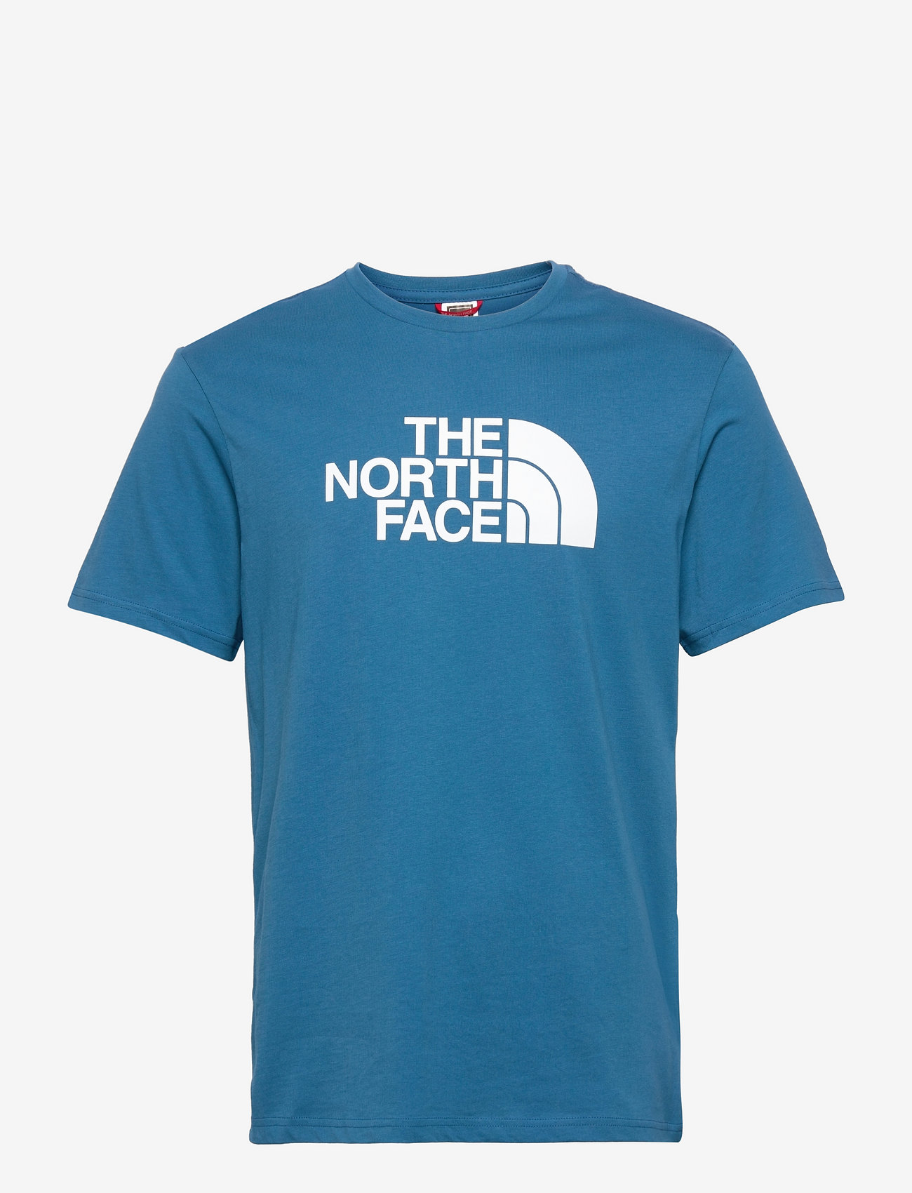The North Face - M S/S EASY TEE - kortærmede t-shirts - banff blue-tnf white - 0