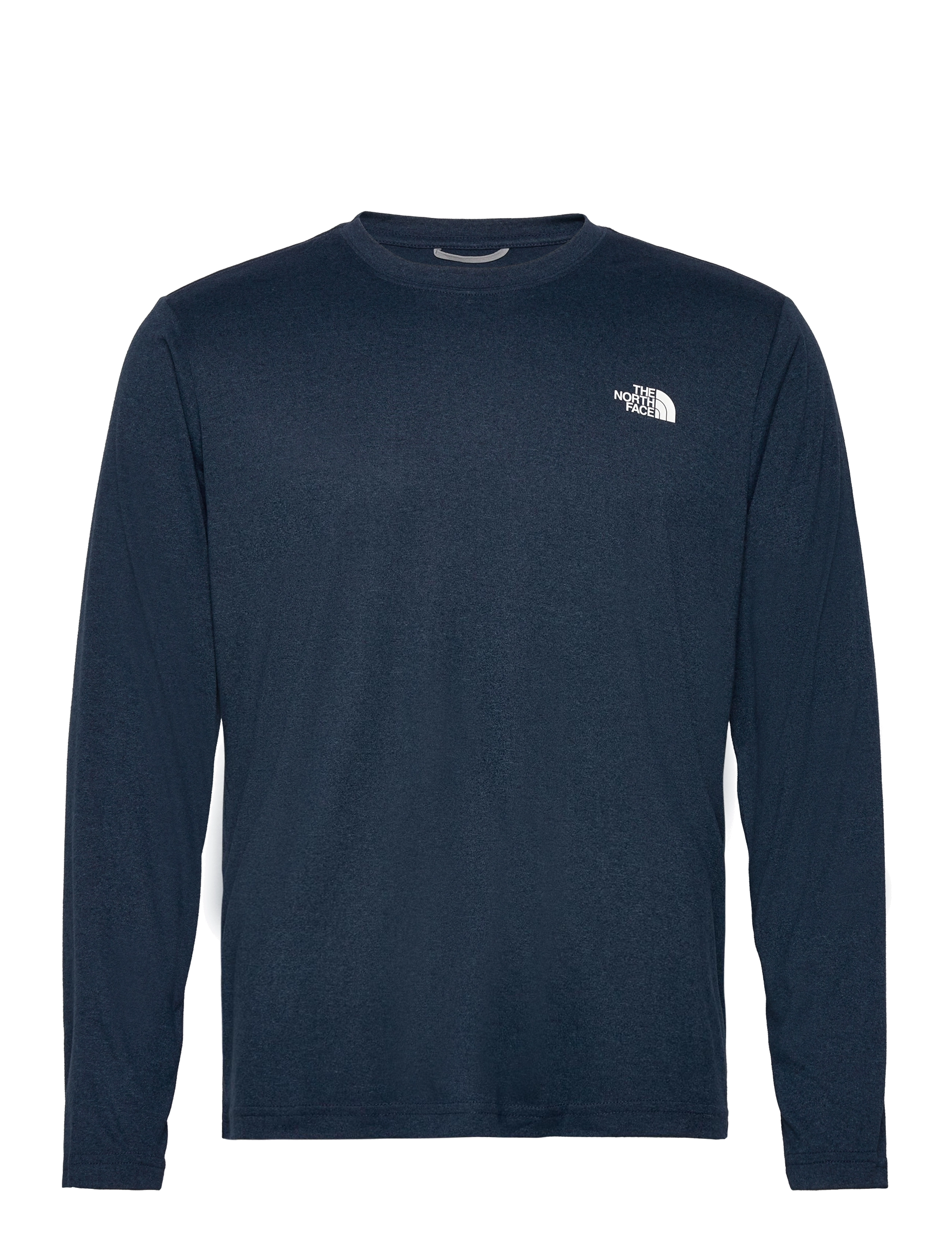 M REAXION AMP L/S CREW - EU - SHADY BLUE DARK HEATHER