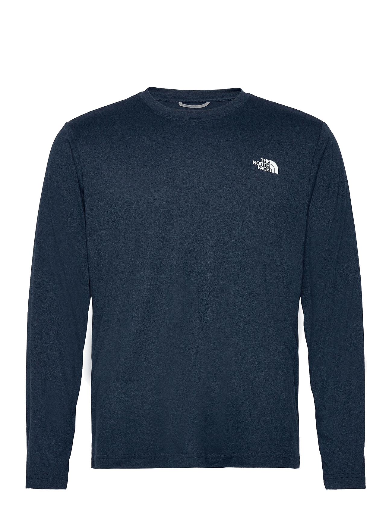 M REAXION AMP L/S CREW - EU - SHADY BLUE DARK HEATHER