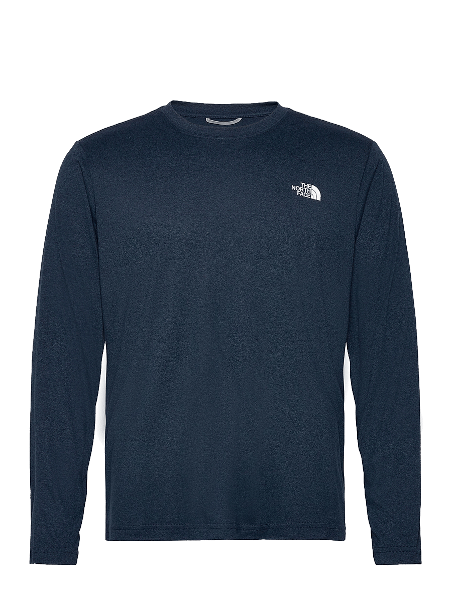 The North Face - M REAXION AMP L/S CREW - EU - shady blue dark heather - 0