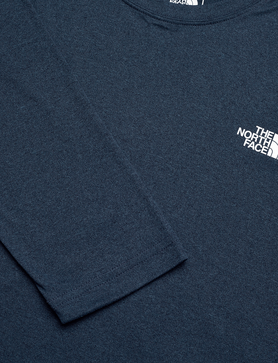 The North Face - M REAXION AMP L/S CREW - EU - shady blue dark heather - 2