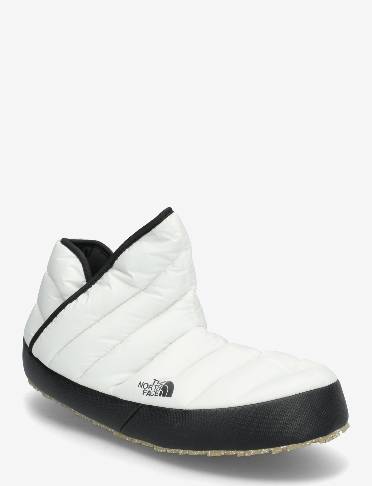 The North Face - W THERMOBALL TRACTION BOOTIE - vandringsskor - gardenia white/tnf black - 1
